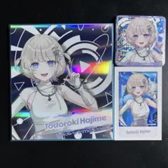 ホロライブEXPO 色紙　チェキ　スクエア缶バッジ　轟はじめ