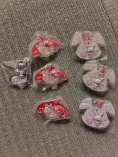 サンリオキャラクターズ　パッケージチャーム＆チョコボーロ　食玩①