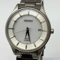 SEIKO ソーラー 美品 腕時計 メンズ V145-0BA0 シェル 希少 - メルカリ