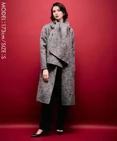 JENNE リバーウールシルクコート XLのサムネイル