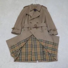 バーバリー　トレンチコート　ベージュ　ノバチェック