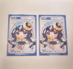 ゆらぎゆら　ミリプロパフスナック　カード