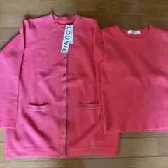 LOUNIE カーディガン　ノースリーブニット　アンサンブル