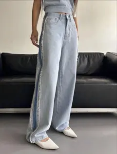 DAZY ライトブルーデニムパンツ