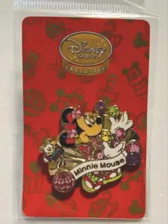 【新品・未開封】ディズニー　ミニーマウス ピンバッジ