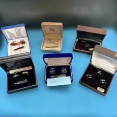 DAKS カフスボタンとネクタイピン その他セット
