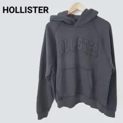 HOLLISTER 古着 ダークグレーフード付きパーカー XL メンズ