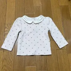 GAP ハート柄 長袖シャツ 12-18ヶ月