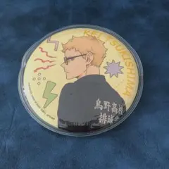 ハイキュー 喜怒哀楽フェア 缶バッジ 月島蛍