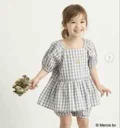 新品未使用　ビールーム　プティマイン　ミッフィー刺繍ブラウス チュニック110