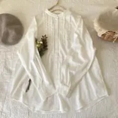 新品★sm2★フリル襟＊胸元フリル＊ブラウス＊チュニック