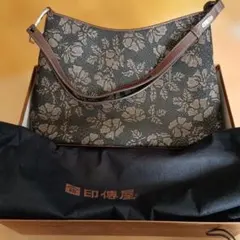 極美品】印傳屋 INDEN-YA トートバッグ ロスペル Rosper 鹿革ち9 極美品】印傳屋 INDEN-YA トートバッグ ロスペル Rosper 鹿革ち9