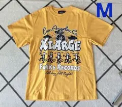 美品　XLARGE 半袖Tシャツ イエロー　Mサイズ　綿100% 黄色Tシャツ