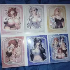 アズールレーン POP UP SHOP in マルイ 特典クリアカード 全種類