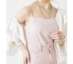 新品 chico チコ パット付きバッククロスキャミのサムネイル
