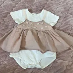 赤ちゃんの城　半袖　ロンパース