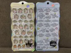 正規品 산리오 ボンボンドロップシール churukira 2점 세트