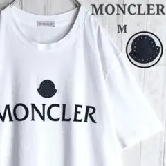 美品☆高級モデル☆ワッペンロゴ】モンクレール Tシャツ 半袖 入手困難