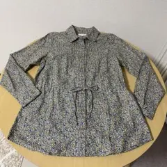 SIMPLE LIFE レナウン　花柄長袖シャツ サイズ9