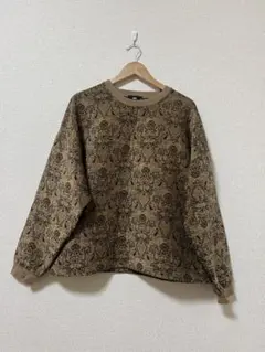 【美品】HARE　総柄　スウェットS HA020733SZ