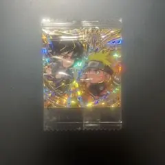NARUTO ナルト シールウエハース サスケ ナルト 忍界3-26