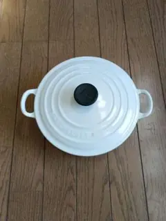 【未使用】ルクルーゼ　ココットロンド20cm LE CREUSET (ルクルーゼ) ココットロンド20cm 黄緑｜トレファク