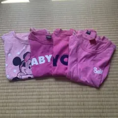 Babydoll ピンクTシャツ 4枚セット