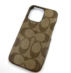 COACH iPhoneケース シグネチャー 13Pro用