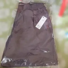 GU ジーユー　パフスウェットキャロットパンツ　グレー