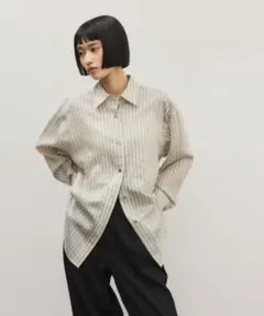 バックベルテッドシャツ アダムエロペ 【美品】 - メルカリ