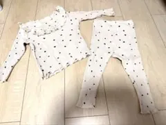 シーイン　セットアップ　水玉　女の子　80 90のサムネイル