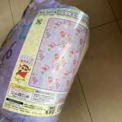 しんちゃん 超BIGブランケット 200×140cm パープル