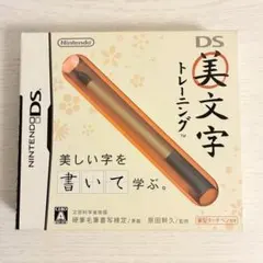 【動作確認済】 DS美文字トレーニング ニンテンドーDS