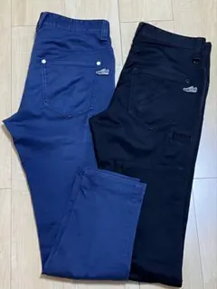 ロストボールさん専用New Balance スリムフィット パンツ 黒と紺　2本
