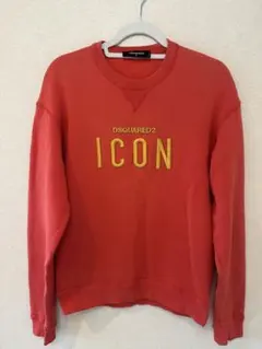 DSQUARED2 ICON レッド スウェット M