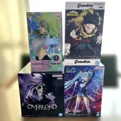 最新プライズフィギュア　ヒロアカ　初音ミク　 アルベド　まとめ売り