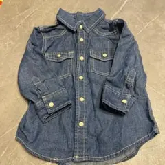 petit main デニムジャケット 80cm