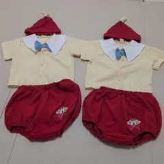 cottoli バースデイ ディズニー ディー＆ダム ベビー服 80cmのサムネイル