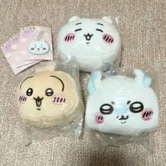 【新品未開封】　ちいかわ　もちもちフェイスマスコット　3点セット