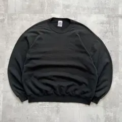 90s USA製　JERZEES　ビンテージ　スウェット　フェード　褪色　無地