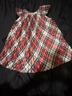 babyGap チェック柄 ノースリーブワンピース 2歳用