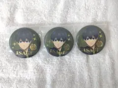 ブルーロック ブルロ ばろばろカフェ ののしり 缶バッジ 潔 3点セット