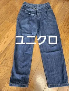 UNIQLO JEANS ダークブルー デニム