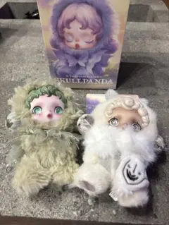 SKULLPANDA 印象派 ぬいぐるみ 2体