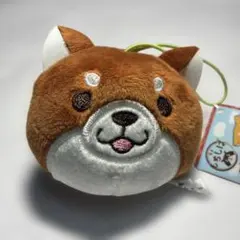 忠犬もちしば フェイスマスコット ぬいぐるみ