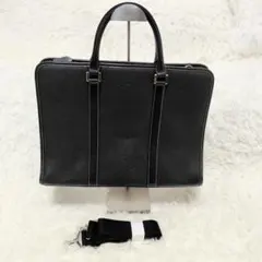 【極美品】デュモンクス　ブリーフケース　ビジネスバック　オールレザー
