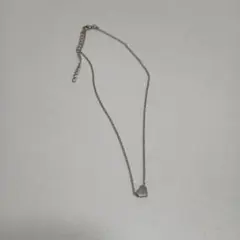 ハート　ネックレス　シンプル