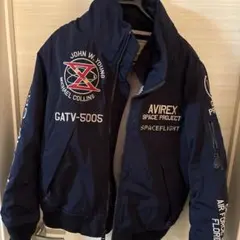 AVIREX GATV-5005 フライトジャケット ネイビー
