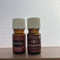 Young Living 精油2本セット　ピューリフィケーション&ヤングシーブス