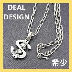 【廃盤モデル】DEAL DESIGN スカルスライドチェーンネックレス 廃盤モデル】DEAL DESIGN スカルスライドチェーンネックレス